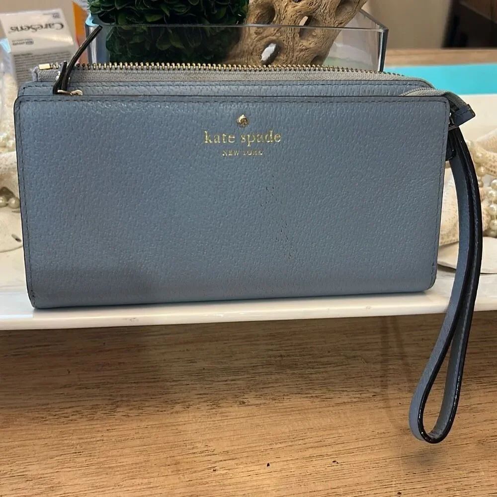 Kate spade blush wallet.